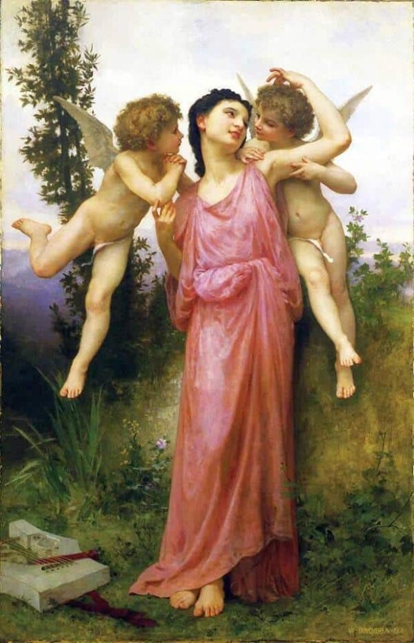 Pensées tendres – William Bouguereau William Bouguereau 70x105