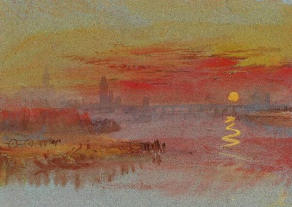 Coucher de soleil – William Turner William Turner 105x70