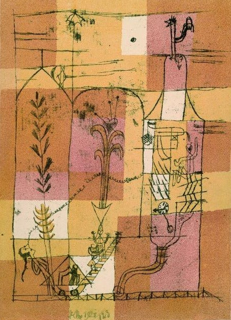 Scène Hoffmannesque, 1921 – Paul Klee Paul Klee 70x105