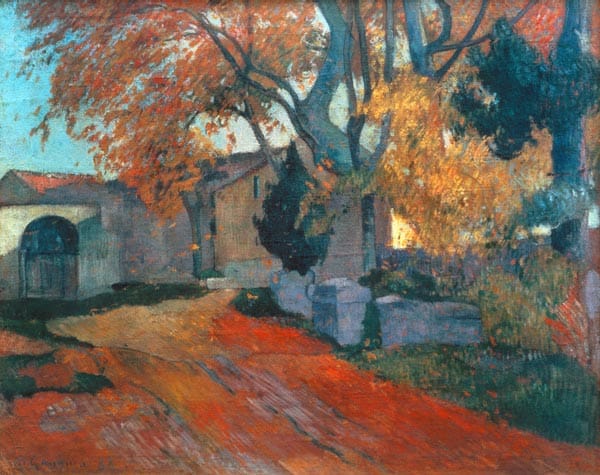 L’Allée des Alyscamps – Paul Gauguin Paul Gauguin 85x75