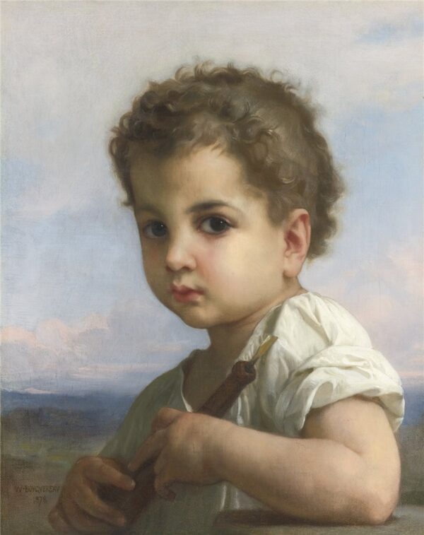 Joueur de flûte – William Bouguereau William Bouguereau 70x85