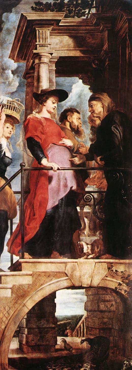 Descente de la croix-triptyque, panneau gauche – mise en croix – Peter Paul Rubens Peter Paul Rubens 60x180