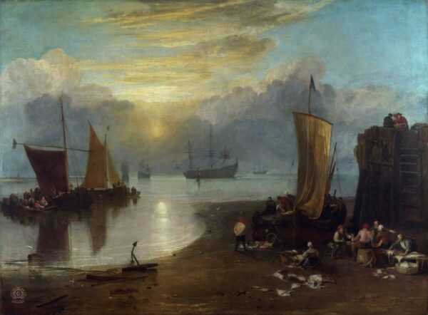 Soleil se levant dans le brouillard – William Turner William Turner