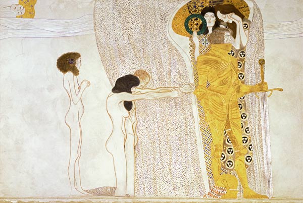 Beethoven-Fries : l’exigence après la chance – Gustav Klimt Gustav Klimt 105x70