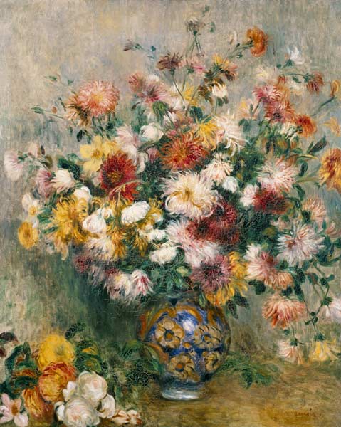 Dahlias – Pierre-Auguste Renoir Pierre-Auguste Renoir 70x85