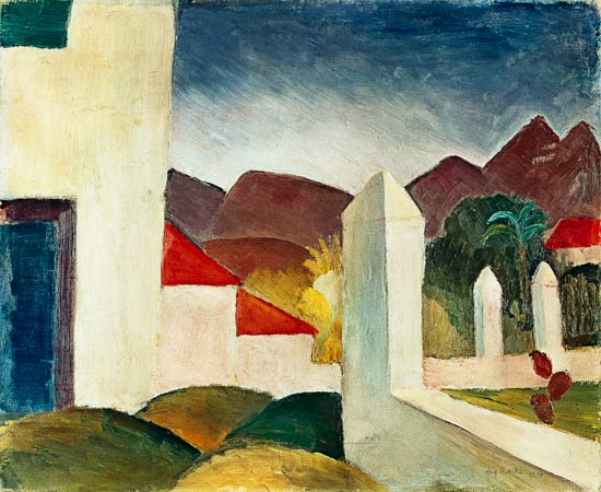 Paysage tunisien – August Macke August Macke 85x75