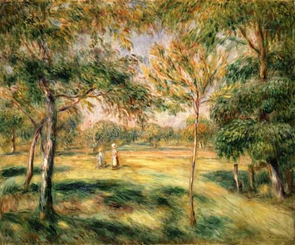 Dans le jardin – Pierre-Auguste Renoir Pierre-Auguste Renoir 85x75