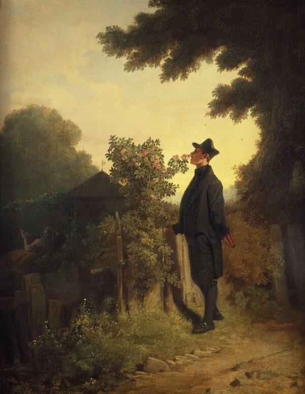 L’amateur de roses – Carl Spitzweg Carl Spitzweg 70x85