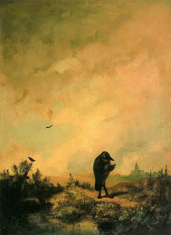 Le Corbeau – Carl Spitzweg Carl Spitzweg 70x105