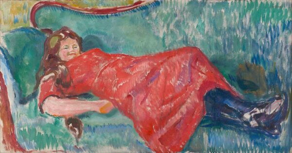 Sur le sofa – Edvard Munch Edvard Munch 140x70