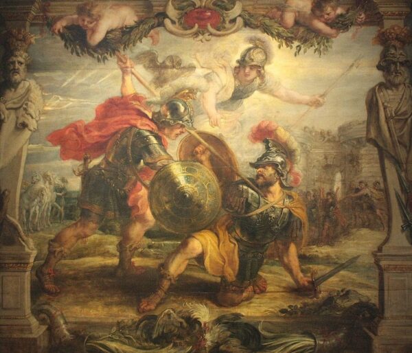 Achille vainqueur d’Hector – Peter Paul Rubens Peter Paul Rubens 85x75