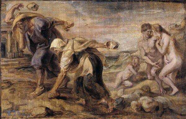 Deucalion et Pyrrha – Peter Paul Rubens Peter Paul Rubens 105x70