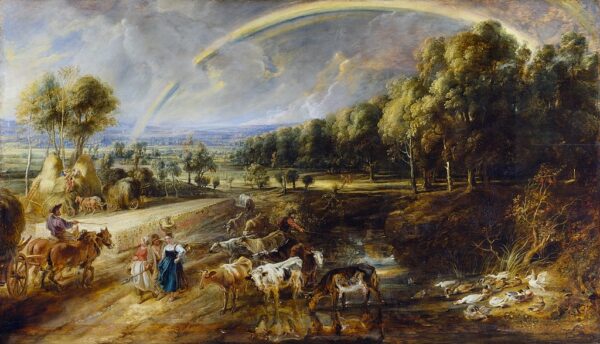 Paysage avec arc-en-ciel – Peter Paul Rubens Peter Paul Rubens 120x70