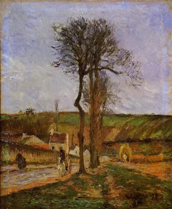 Près de pointoise – Camille Pissarro Camille Pissarro 70x85