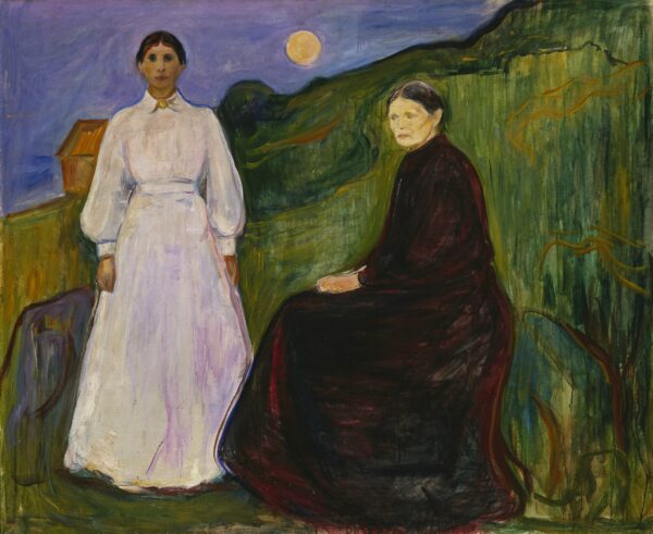 Mère et fille – Edvard Munch Edvard Munch 85x75