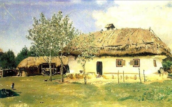 Maison paysanne ukrainienne – Ilya Repin Ilya Repin 105x70