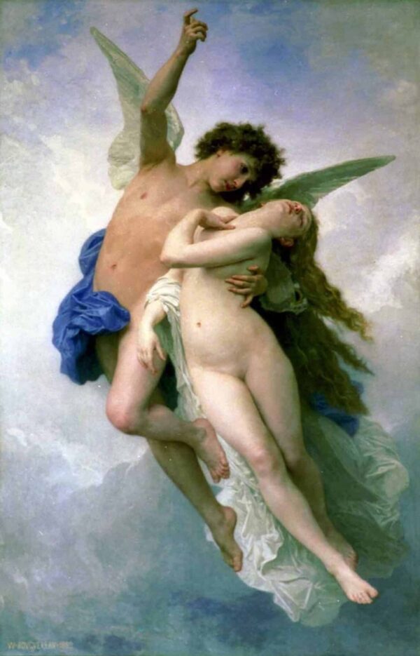 Psyche et L’Amour – William Bouguereau Tableaux Populaires 70x120