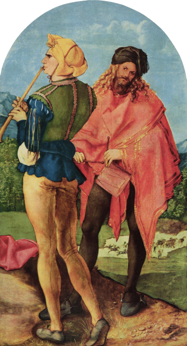 Autel de Jabach : la flûte et le tambour – Albrecht Dürer Albrecht Dürer 70x140