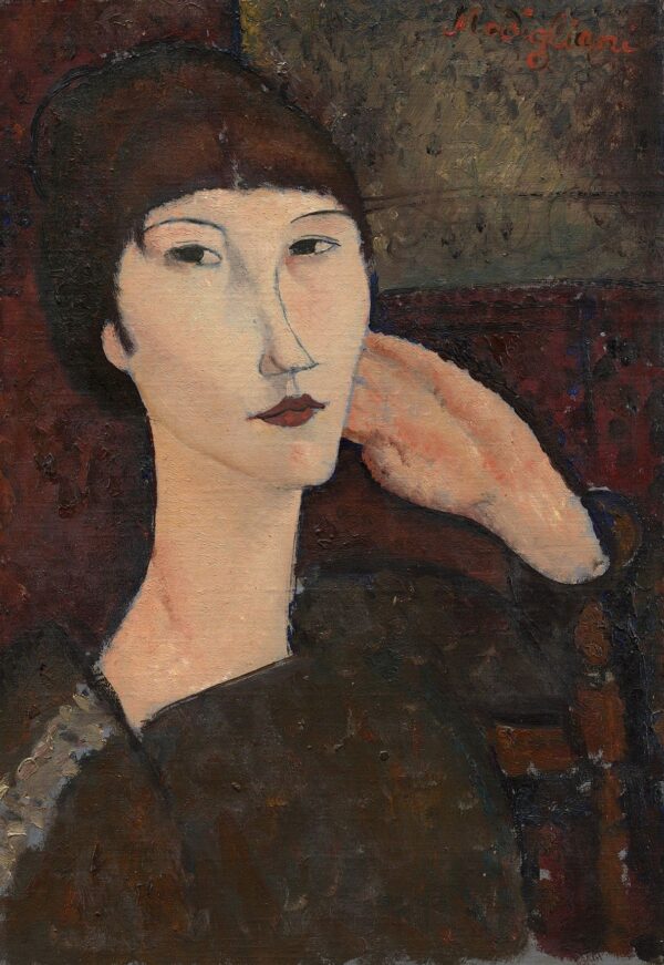 Femme avec une frange – Amedeo Modigliani Amedeo Modigliani 70x105