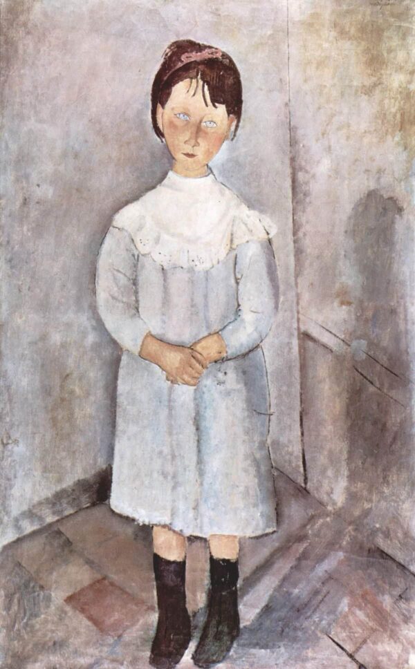 Fillette en bleu – Amedeo Modigliani Amedeo Modigliani 70x105