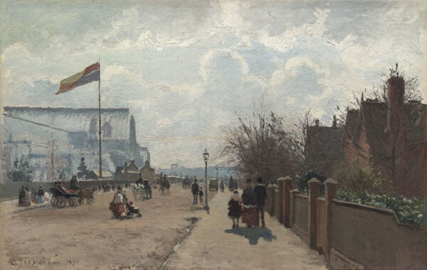 Le Crystal Palace, Londres – Camille Pissarro Camille Pissarro 105x70