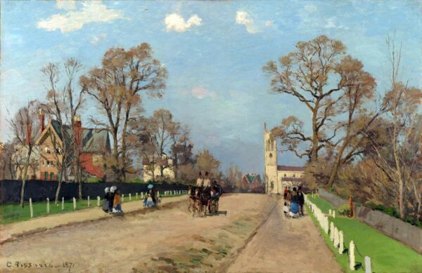 L’avenue, Sydenham – Camille Pissarro Camille Pissarro 105x70