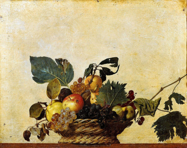 Corbeille de fruits – Caravage Le Caravage 85x75