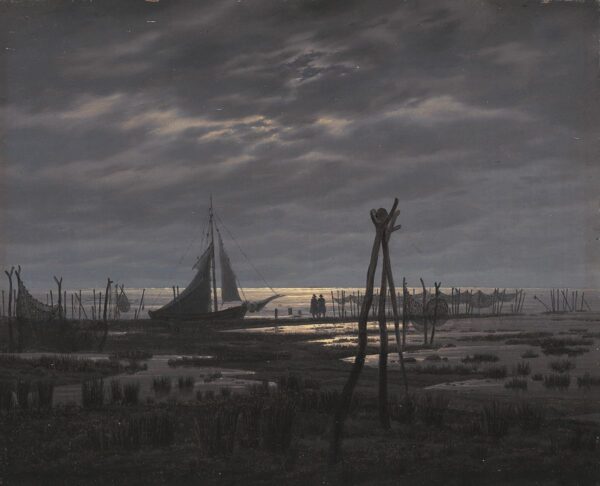 Plage marécageuse – Caspar David Friedrich Caspar David Friedrich 85x75