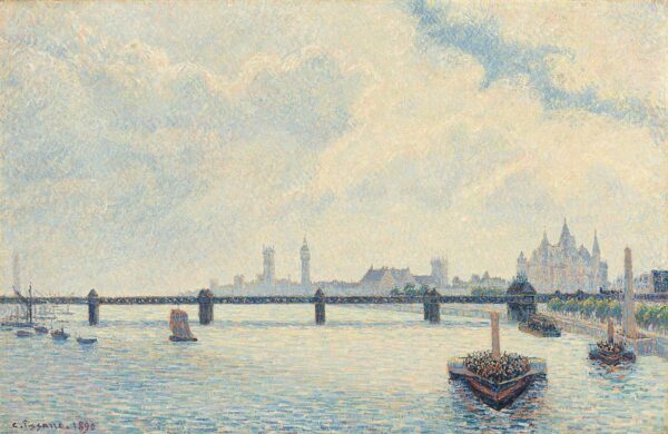 Pont de Charing Cross – Camille Pissarro Camille Pissarro 105x70