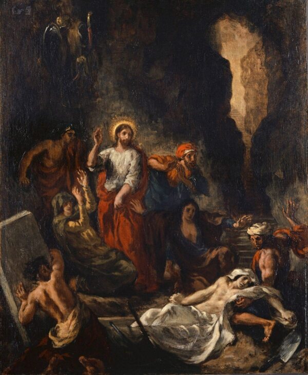 La résurrection de Lazare – Eugène Delacroix Eugène Delacroix 70x85