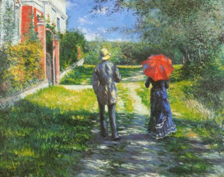 Chemin montant – Caillebotte Gustave Caillebotte