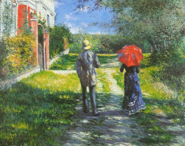 Chemin montant – Caillebotte Gustave Caillebotte 85x75