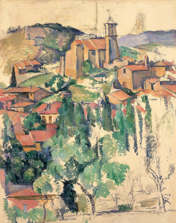 Après-midi à Gardanne – Paul Cézanne Paul Cézanne 70x85