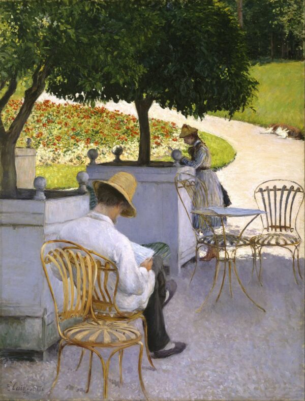 Les Orangers – Caillebotte Gustave Caillebotte 70x85