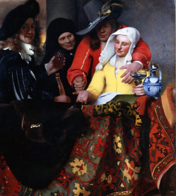 L’Entremetteuse – Johannes Vermeer Johannes Vermeer 70x70