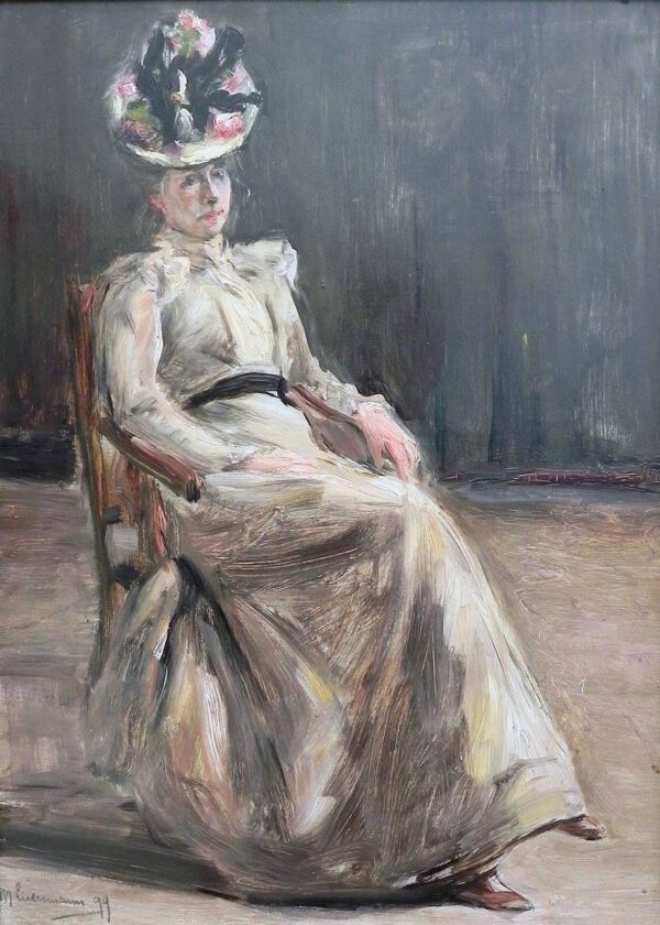 Portrait d’une dame – Max Liebermann Max Liebermann 70x105