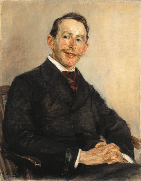 Portrait du Dr Max Linde – Max Liebermann Max Liebermann 70x85