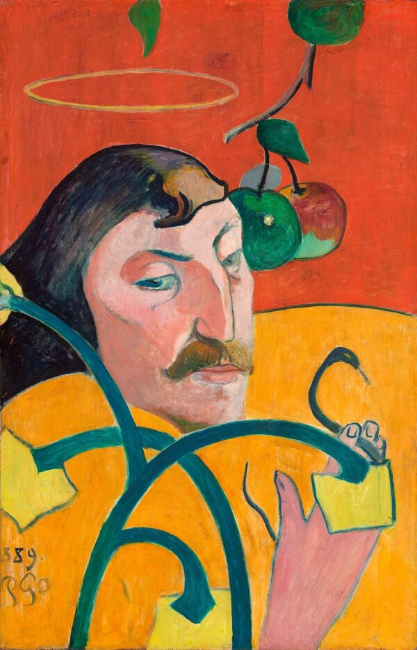 Autoportrait au Nimbe – Paul Gauguin Paul Gauguin 70x105