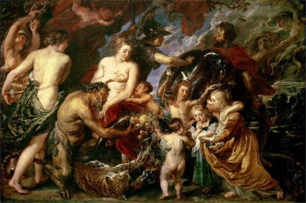 Minerva protège les pax de Mars – Peter Paul Rubens Peter Paul Rubens 105x70