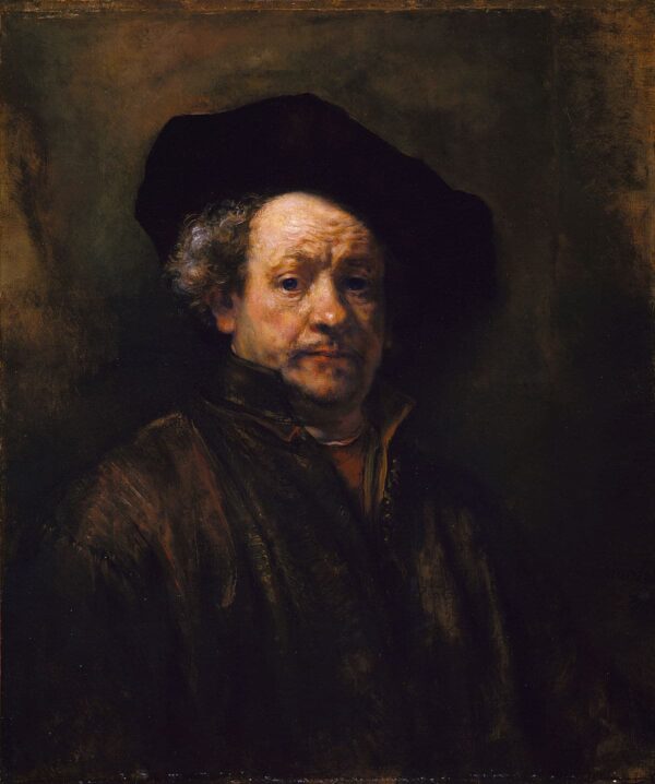 Portrait de l’âge – Rembrandt van Rijn Rembrandt van Rijn 70x85