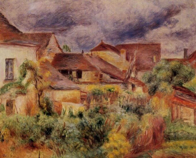 Le petit village Essoyes – Pierre-Auguste Renoir Pierre-Auguste Renoir 2