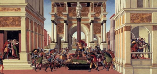 Histoire des Lucrèce – Sandro Botticelli Sandro Botticelli 140x70