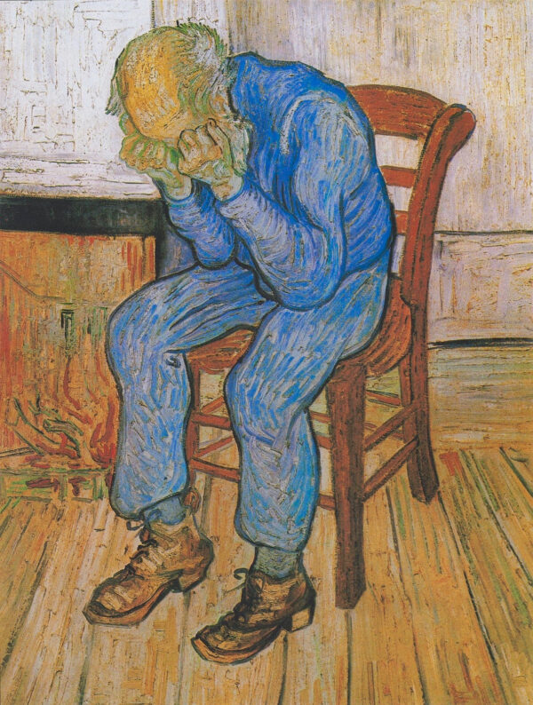 À la porte de l’éternité – Van Gogh Vincent Van Gogh 70x85