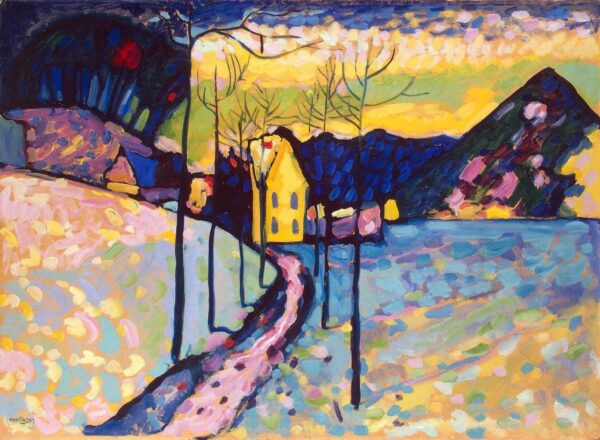 Paysage d’hiver – Vassily Kandinsky Vassily Kandinsky 105x70