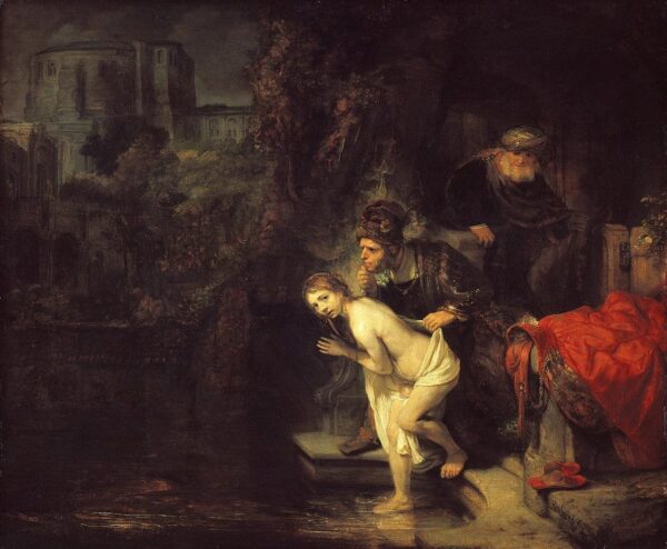 Suzanne et les vieillards – Rembrandt van Rijn Rembrandt van Rijn 85x75