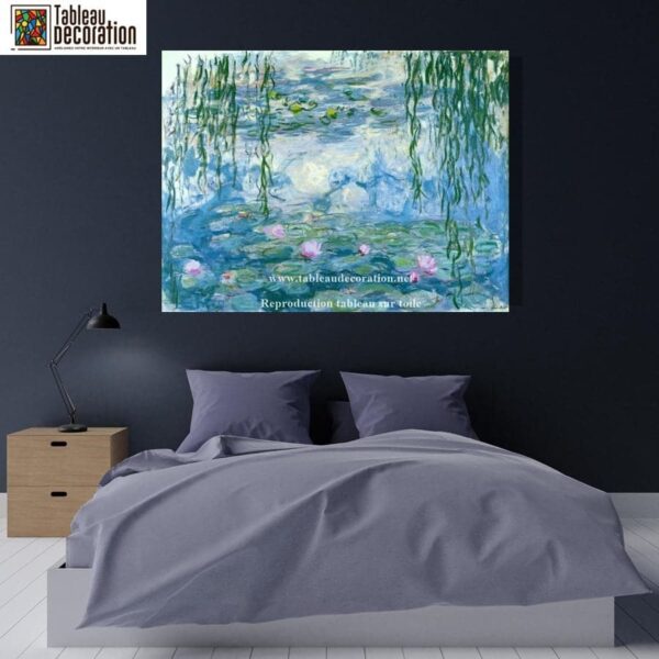 Nymphéas – Tableau Monet Claude Monet 85x75 2