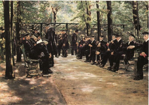 Maison contrôlée à Amsterdam – Max Liebermann Max Liebermann 105x70