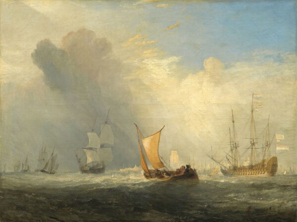 Ferry bateau de Rotterdam – William Turner William Turner 85x75