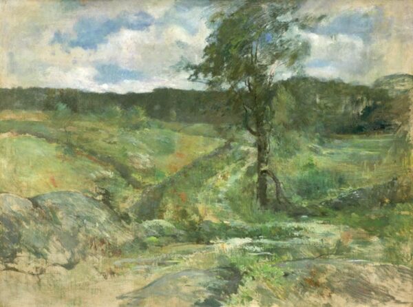 Paysage, Branchville, c 1888 – John Henry Twachtman John Henry Twachtman 85x75