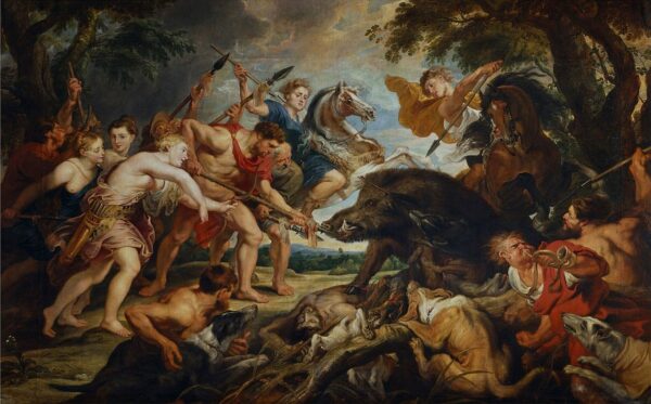 La chasse de Méléagre et d’Atalante – Peter Paul Rubens Peter Paul Rubens 105x70